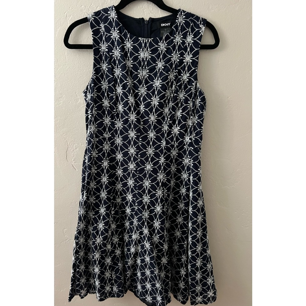 Fit and flare dress by DKNY